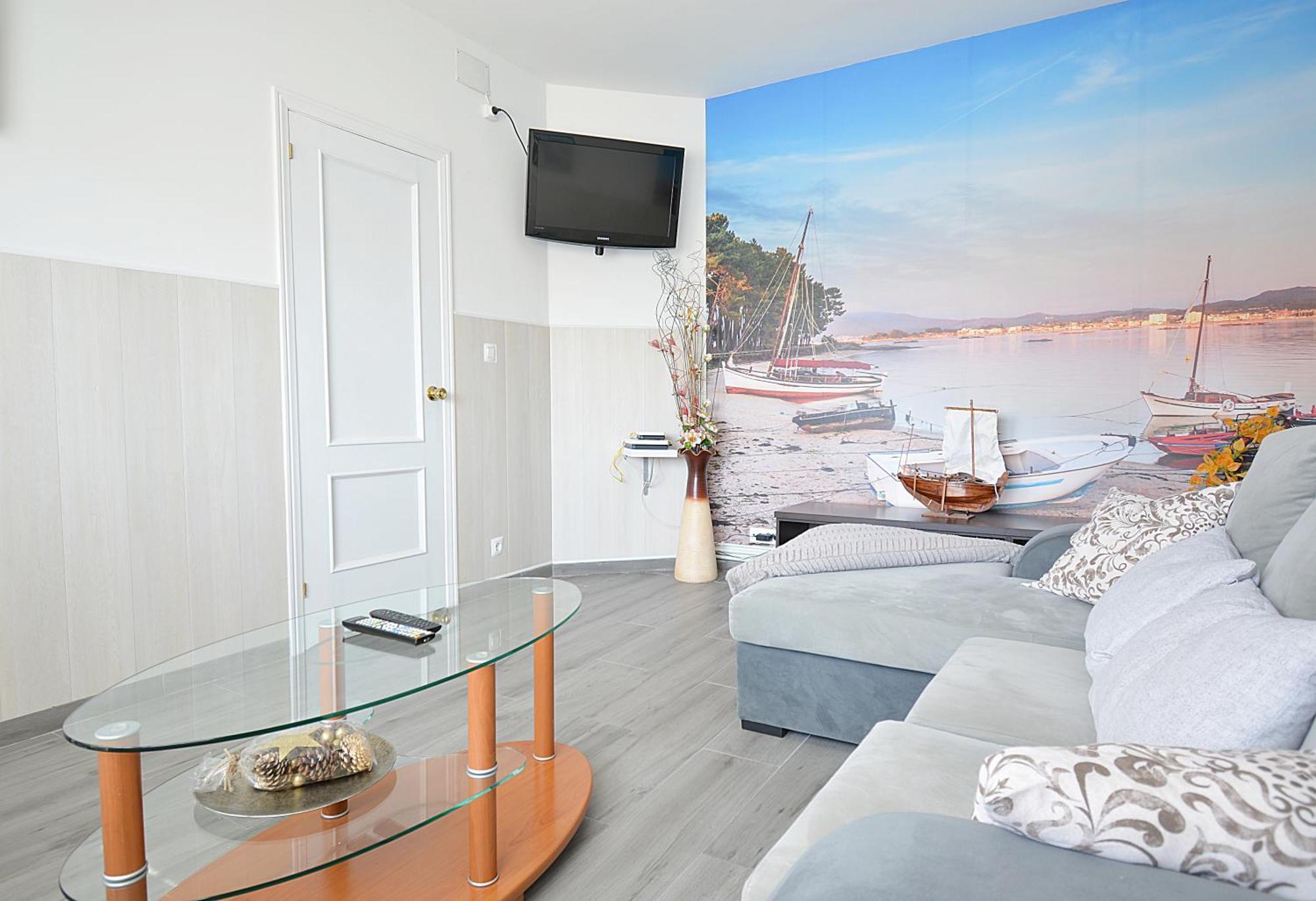 Casa De Playa En Un Pequeno Paraiso Isla de Arosa Esterno foto